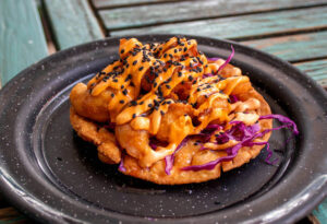 Camarón Caramelo - Tostada Caliente de las Hijas de la Tostada